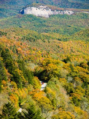 view of Looking Glass Rock view of Looking Glass Rock