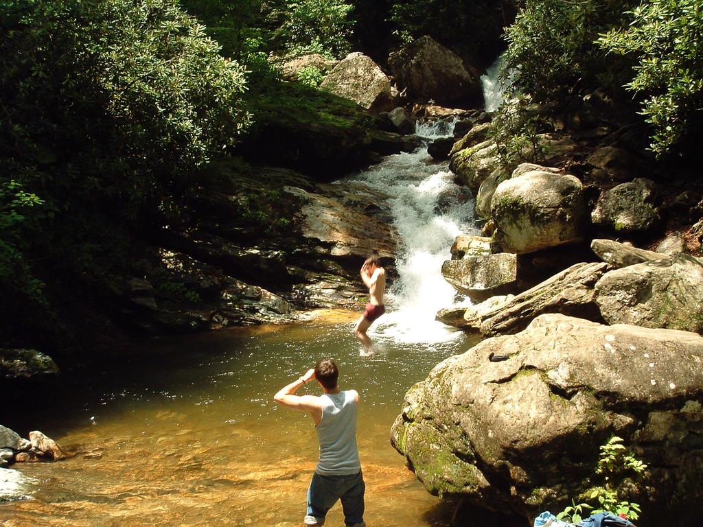 Skinny Dip Falls - Visit NC Smokies