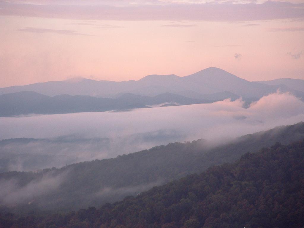 Mount Pisgah, for which the Pisgah National Forest is named