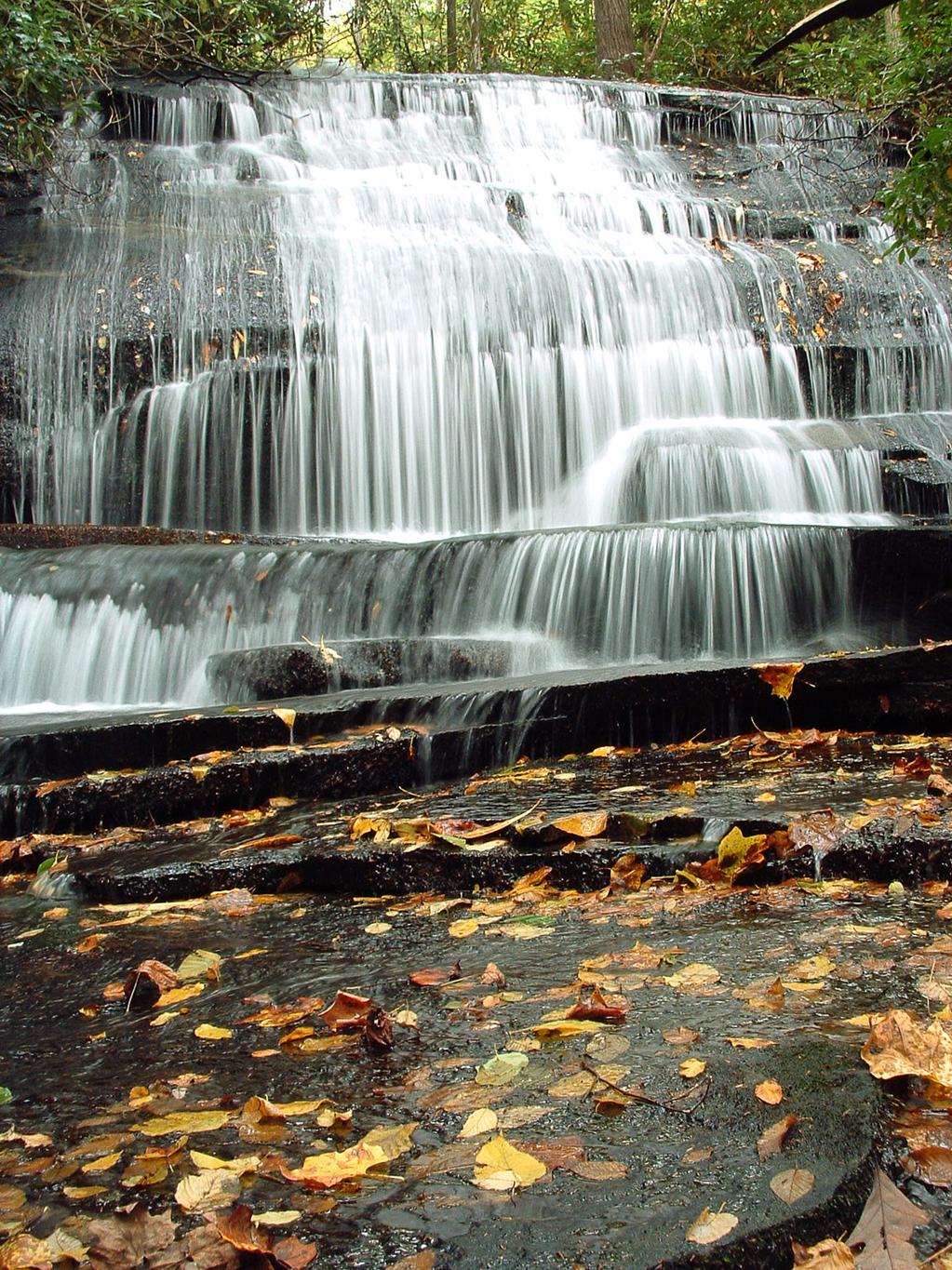 Falls on Grogan Creek - WNC Waterfalls