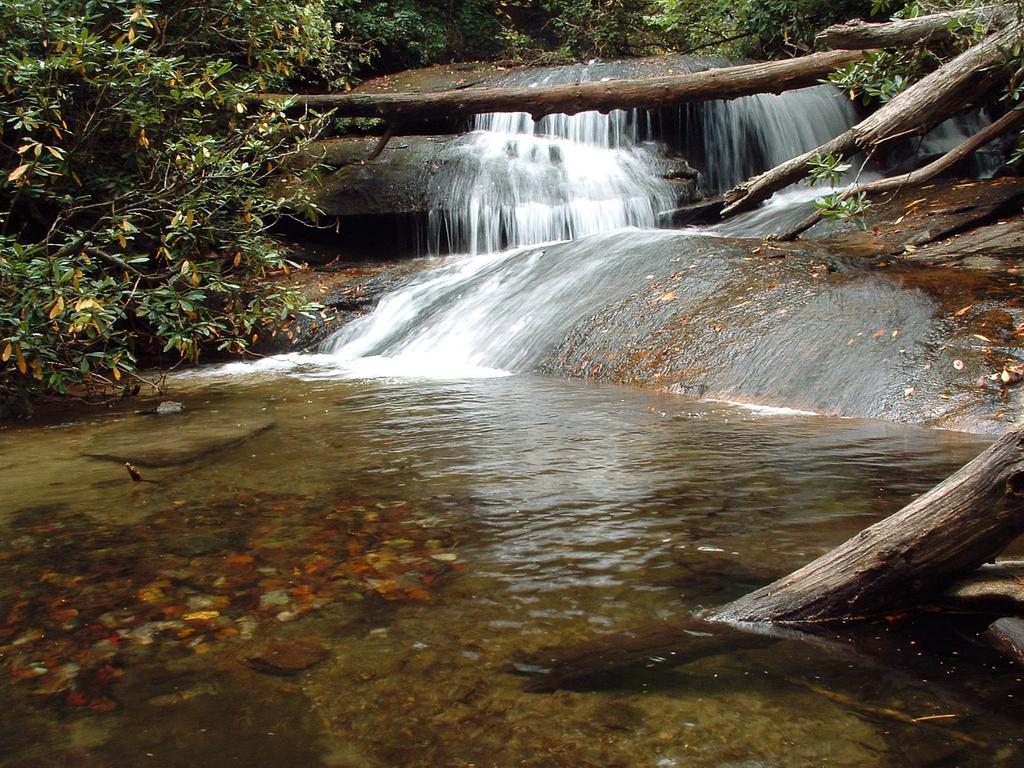 Waterfall on Cedar Rock Creek