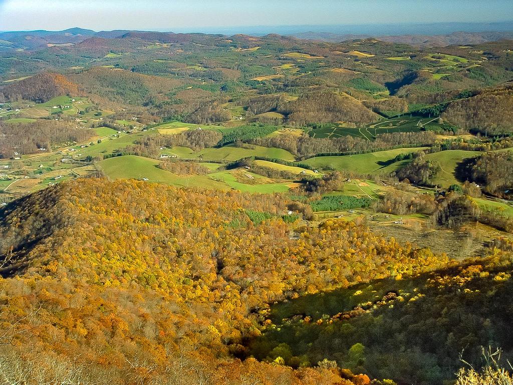 View from Luther Rock