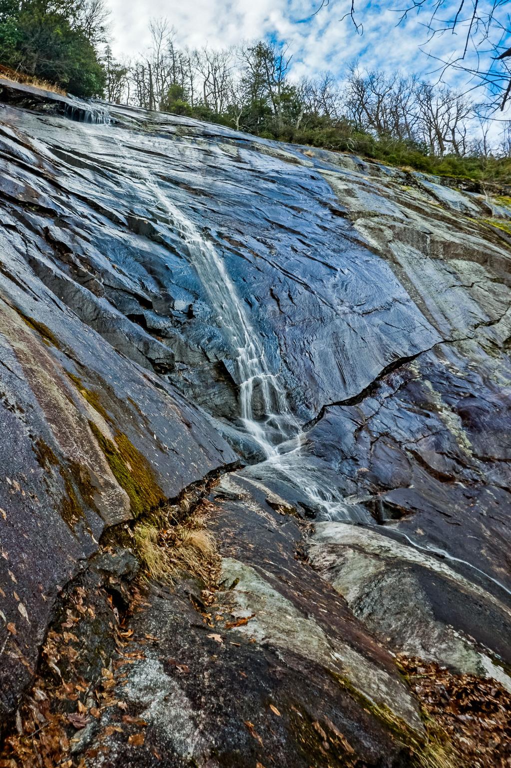 Little Bearwallow Falls in wet weather