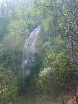 Daniel Ridge Falls - From Afar