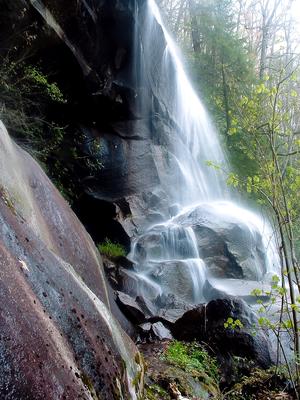 Daniel Ridge Falls - From the Side
