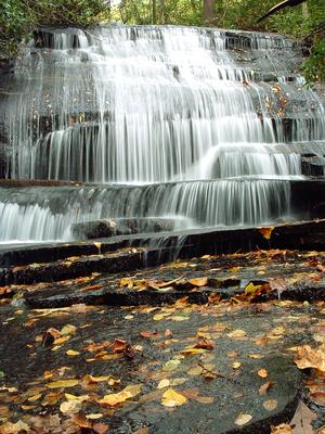 Falls beside Butter Gap Trail