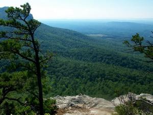 View West from Hanging Rock