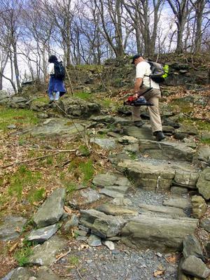 Rock Steps on the Elk Knob Trail