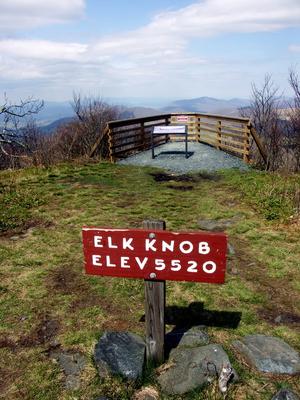Elk Knob Summit and View.