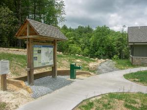 Upper Bearwallow Falls trailhead