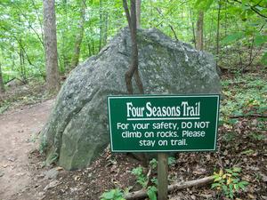 Four Seasons Trail Sign