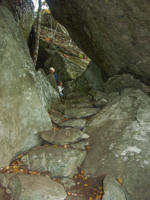 Tanawha Trail Rock Steps