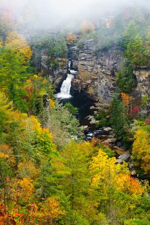 Linville Falls From Erwin's View