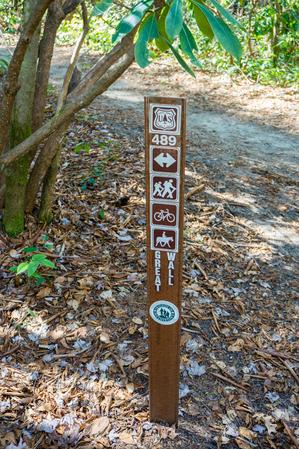 Great Wall Trail SIgn