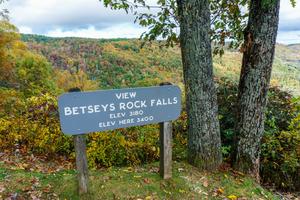 Betseys Rock Falls Overlook