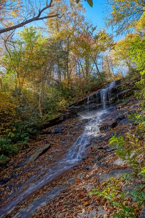 Cascades Falls from Below