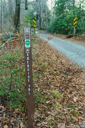 Exercise Trail Sign