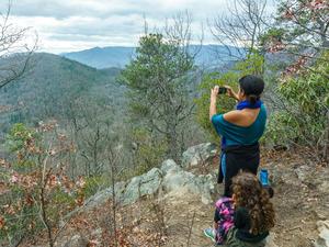 Overlook on the Lower Piney Trail