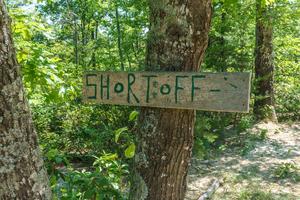 Shortoff Mountain Trail Sign