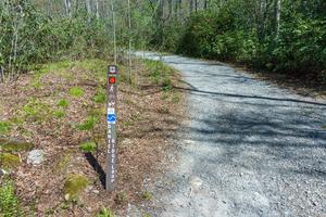 Sign for Daniel Ridge Loop Trail