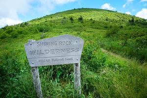 Shining Rock Wilderness Boundary