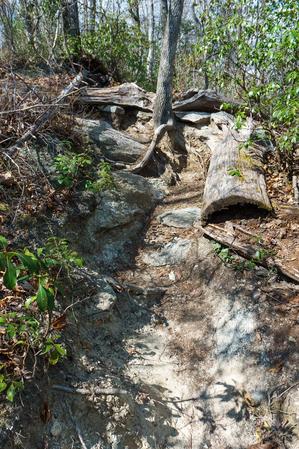 Steep Rocky Trail
