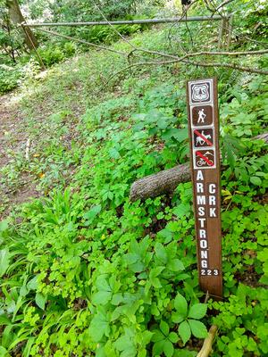 Armstrong Creek Trail Sign