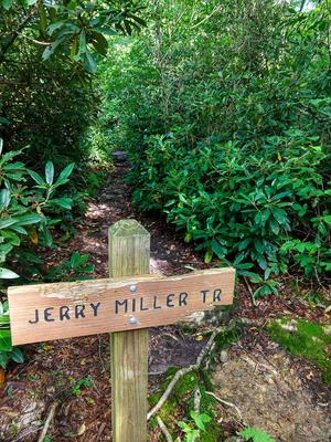Jerry Miller Trail Sign