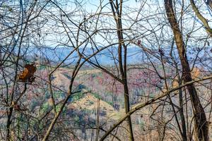Limited Wintertime Views on the Bluff Mountain Loop Trail