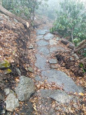Rock Paving on the Wildcat Rock Trail