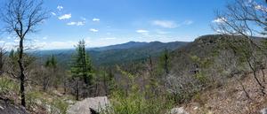 Panoramic View from Lookout 3 on Chinquapin Mountain