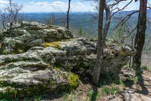 Rocks at Lookout 3 on Chinquapin Mountain