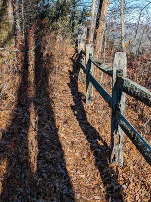 Wooden Fence on the Chestoa View Trail
