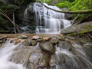 Waterfall on West Prong Hickey Fork