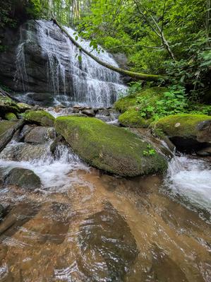 Waterfall on West Prong Hickey Fork